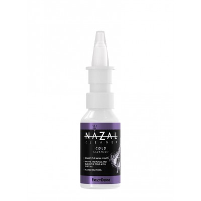 Frezyderm Nazal Cleaner Cold 30ml | Ανακούφιση Κρυολογήματος με Υπέρτονο Διάλυμα 2,2% NaCl