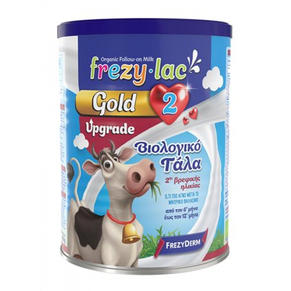 Frezylac Gold Upgrade 2 Βιολογικό Γάλα σε Σκόνη 2ης Βρεφικής Ηλικίας 6-12m, 400g Βρεφική διατροφή