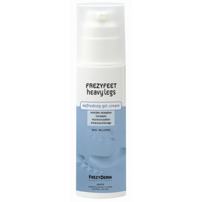 Frezyderm FREZYFEET Heavy Legs Cream-Gel 125ml – Δροσιστικό Gel για Βαριά & Κουρασμένα Πόδια με Τόνωση της Μικροκυκλοφορίας
