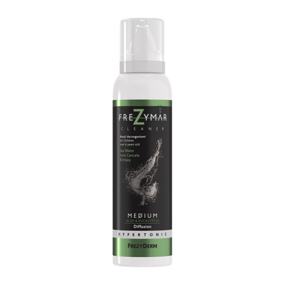 Frezyderm Frezymar Cleaner Medium Diffusion 120ml – Ρινικό Αποσυμφορητικό με Aloe & Ευκάλυπτο για Παιδιά 6+ Κρυολόγημα