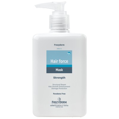 Frezyderm HAIR FORCE Mask 200ml – Μάσκα Αναδόμησης & Ενδυνάμωσης για Τριχόπτωση