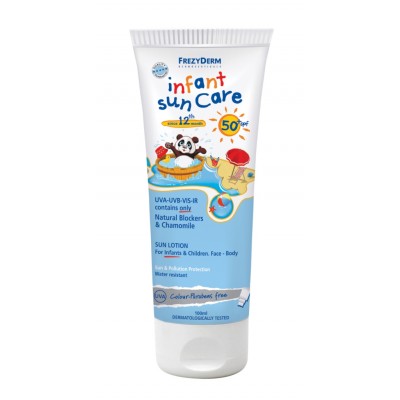 Frezyderm Infant Sun Care SPF 50+ – Βρεφικό Αντηλιακό με Φυσικά Φίλτρα για Μωρά από 6 Μηνών