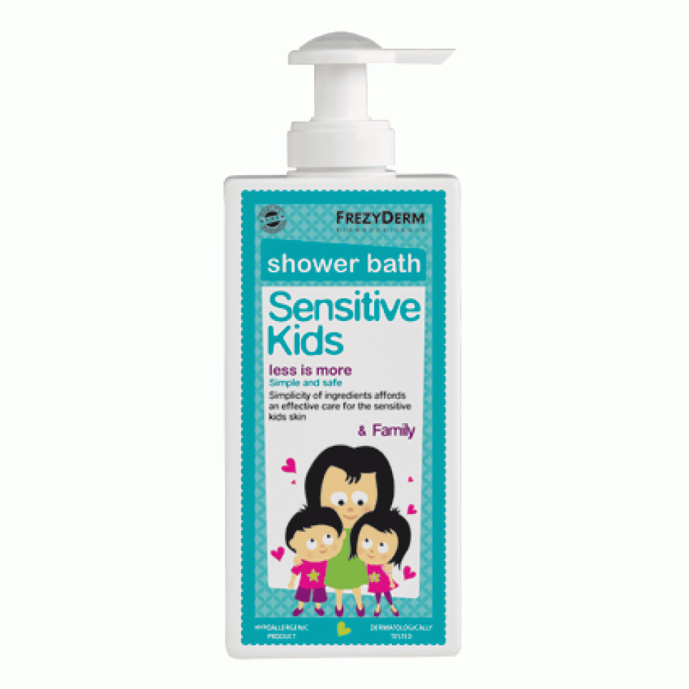 Frezyderm Sensitive Kids Shower Bath 200ml Φροντίδα παιδιού