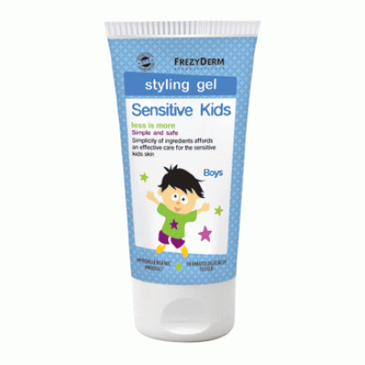 Frezyderm Sensitive Kids Hair Styling Gel for Boys – Παιδικό Τζελ Μαλλιών για Αγόρια με Ευαίσθητο Δέρμα 100ml
