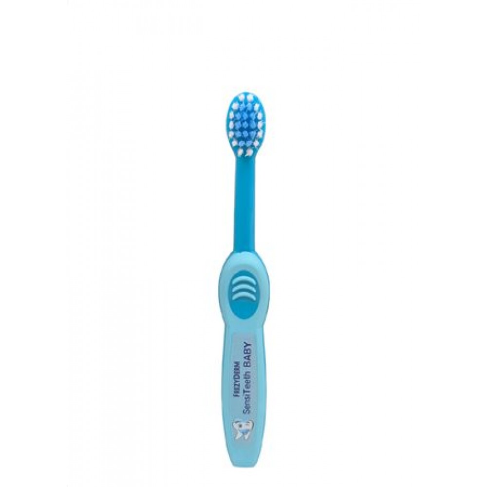 Frezyderm SensiTeeth Baby Toothbrush Soft Light Blue – Εξειδικευμένη Οδοντόβουρτσα για Βρεφικά Δόντια & Ούλα Στοματική φροντίδα