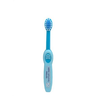 Frezyderm SensiTeeth Baby Toothbrush Soft Light Blue – Εξειδικευμένη Οδοντόβουρτσα για Βρεφικά Δόντια & Ούλα