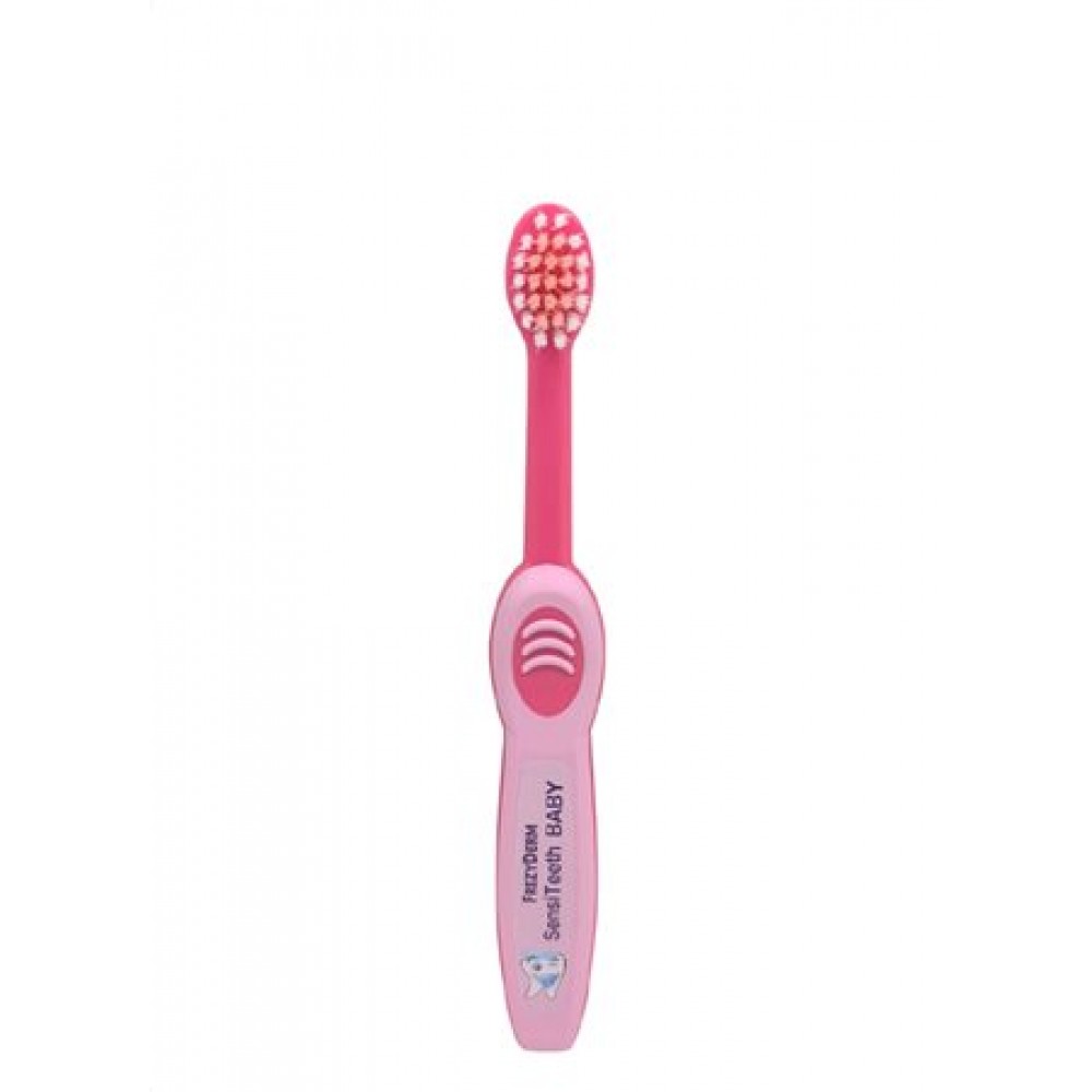 Frezyderm SensiTeeth Baby Toothbrush Soft Pink – Μαλακή Οδοντόβουρτσα για Βρέφη 6–36 Μηνών Στοματική φροντίδα