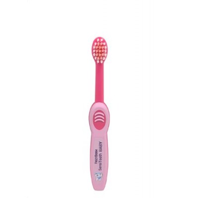 Frezyderm SensiTeeth Baby Toothbrush Soft Pink – Μαλακή Οδοντόβουρτσα για Βρέφη 6–36 Μηνών