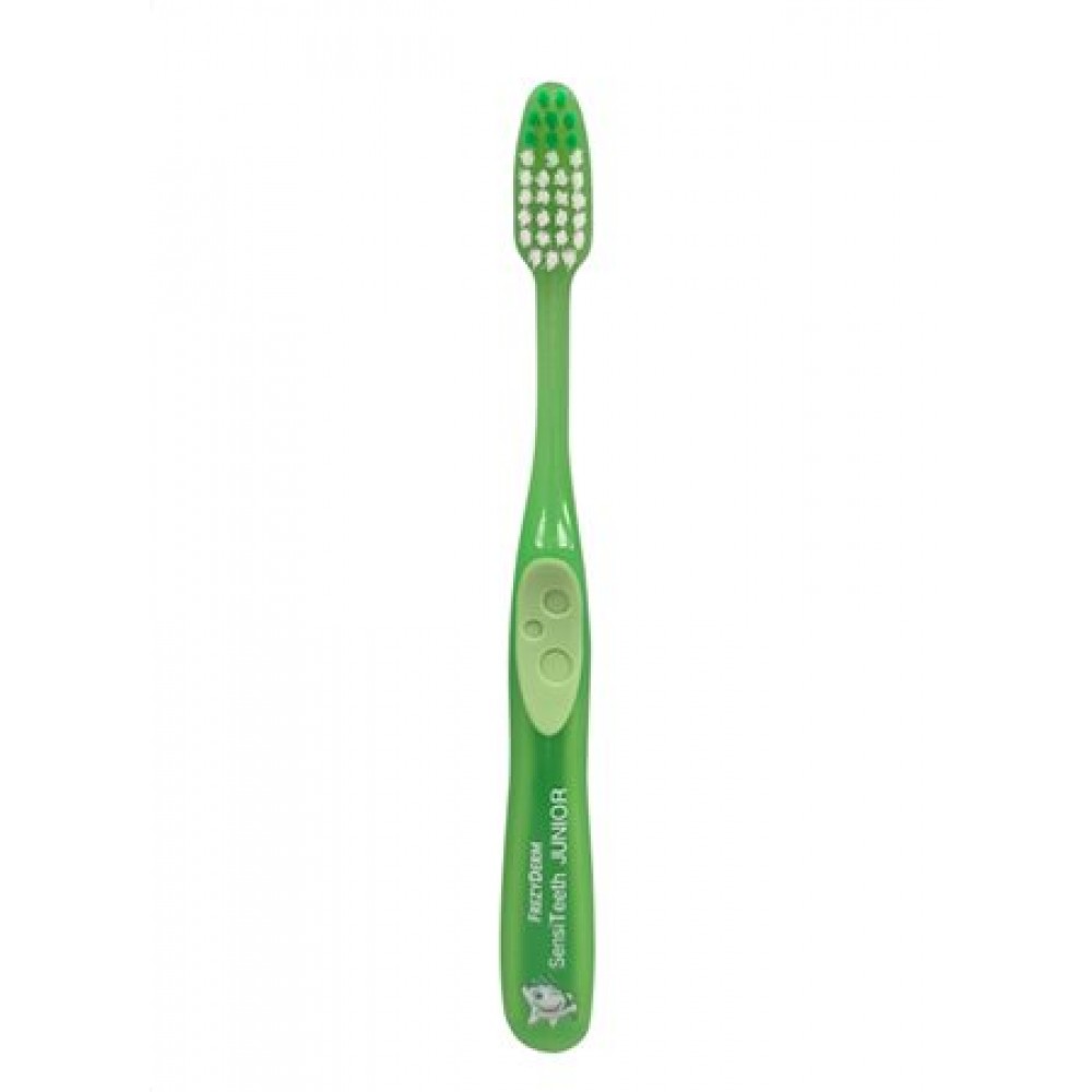 Frezyderm SensiTeeth Junior Toothbrush Soft Green – Μαλακή Παιδική Οδοντόβουρτσα για Ηλικίες 3–6 Ετών Στοματική φροντίδα