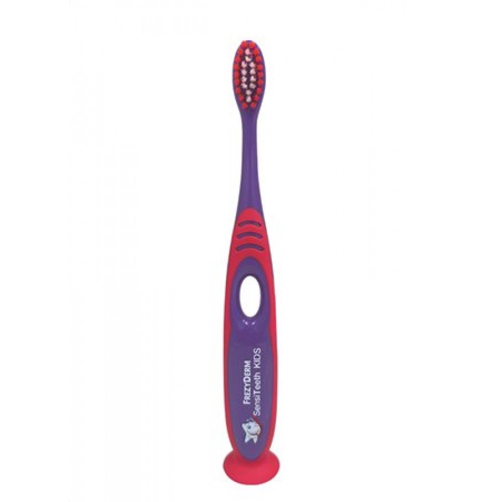 Frezyderm SensiTeeth Kids Toothbrush Soft Purple – Μαλακή Οδοντόβουρτσα για Παιδιά 3–6 Ετών Στοματική φροντίδα