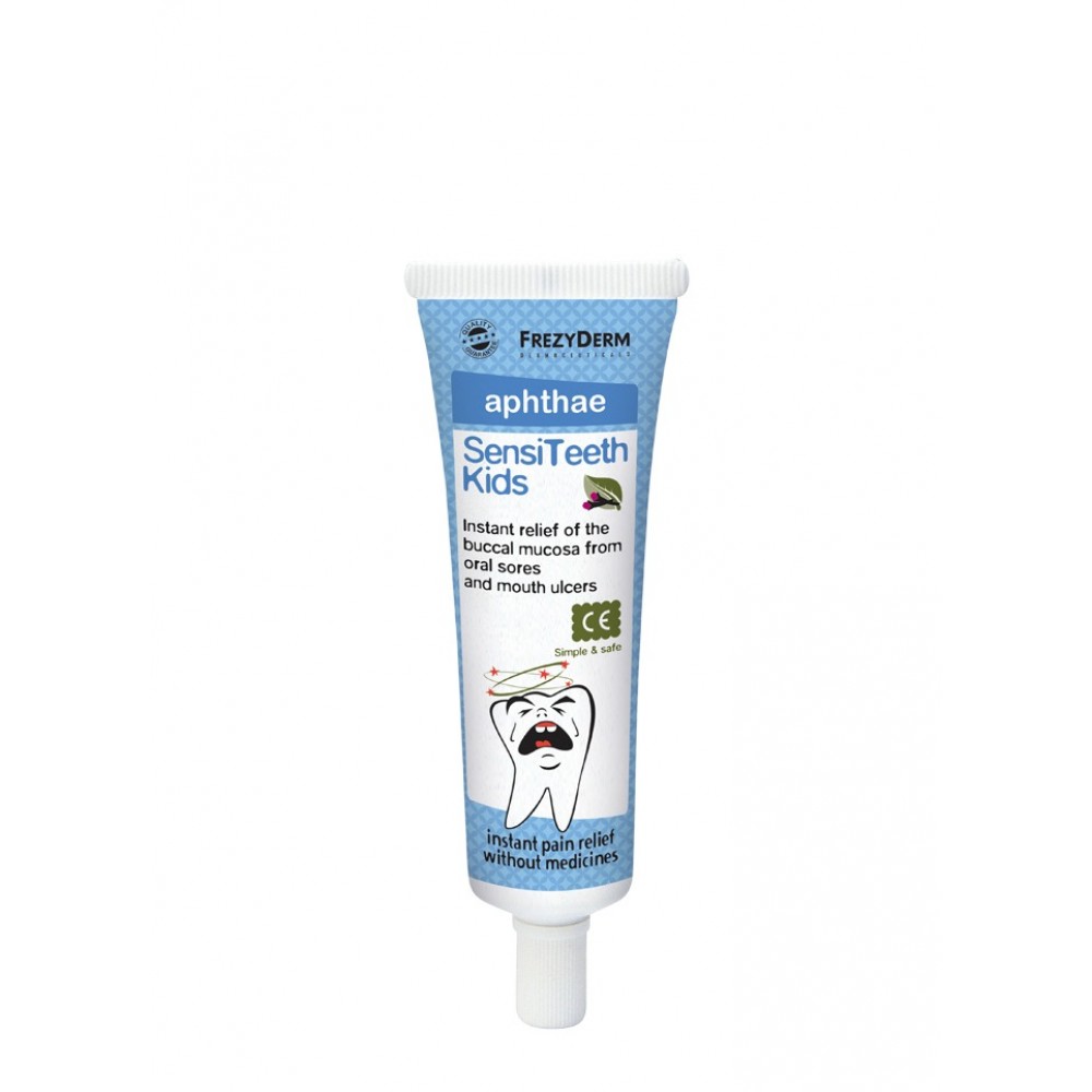 Frezyderm SensiTeeth Kids Aphthae Gel | Καταπραϋντικό Gel για Στοματικά Έλκη 25ml Στοματική φροντίδα
