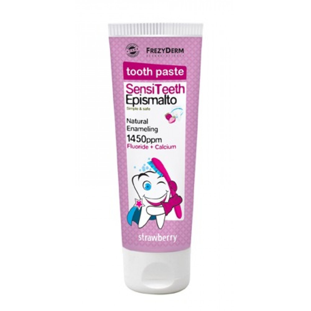 Frezyderm SensiTeeth Epismalto Toothpaste 1.450ppm 50ml – Οδοντόκρεμα Διπλής Ενίσχυσης Σμάλτου για Παιδιά 6+ Στοματική φροντίδα