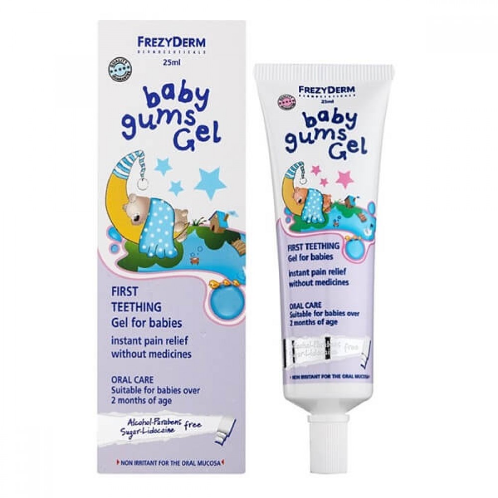 Frezyderm Baby Gums Gel 25ml – Τζελ Ανακούφισης για Ερεθισμένα Ούλα Μωρών με Οδοντοφυΐα Στοματική φροντίδα