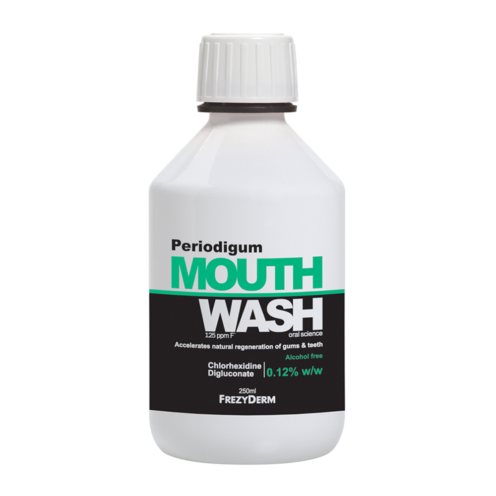 Frezyderm Periodigum Mouthwash 250ml – Στοματικό Διάλυμα για Περιοδοντίτιδα & Ουλίτιδα Στοματική φροντίδα