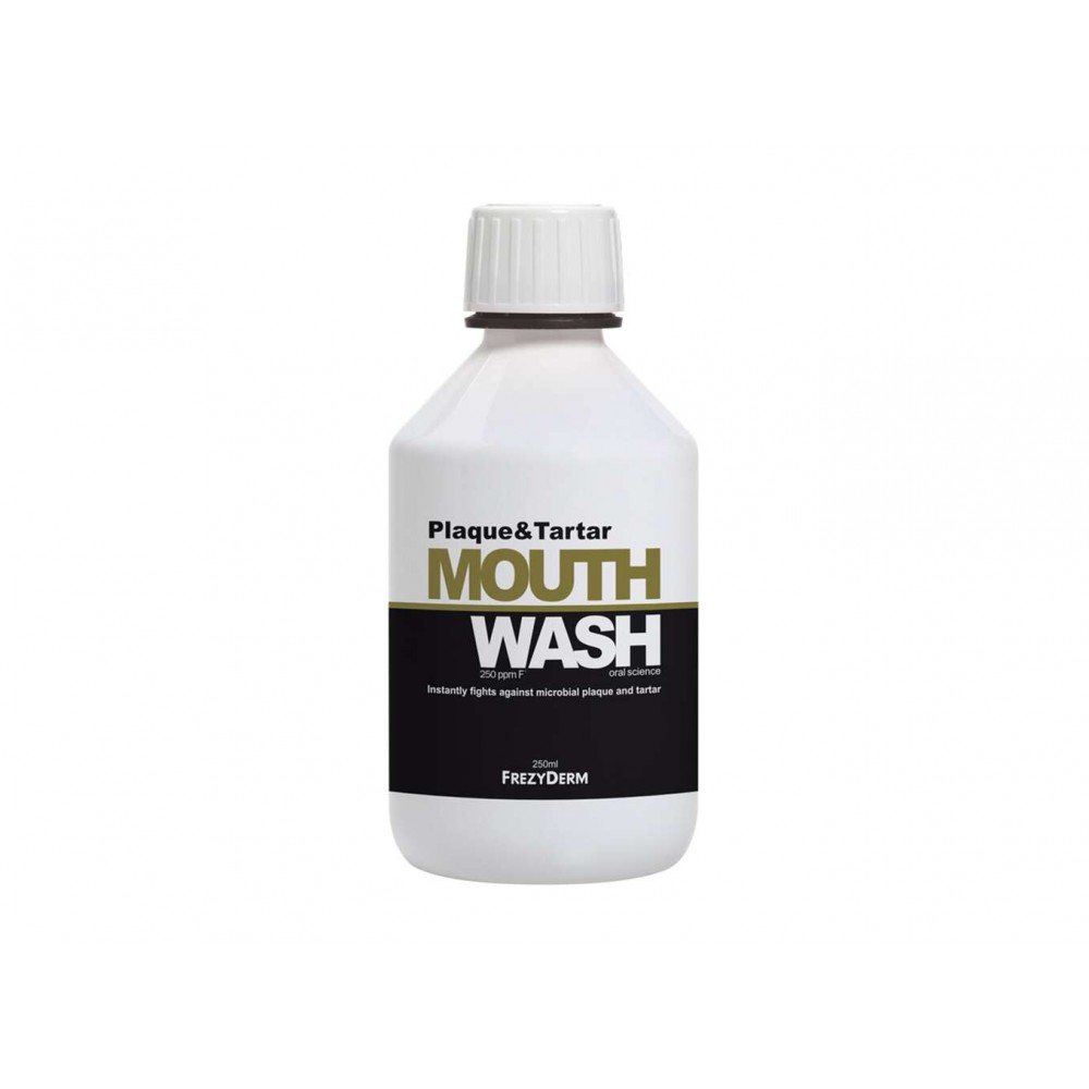 Frezyderm Plaque & Tartar Mouthwash 250ml – Στοματικό Διάλυμα Κατά της Πλάκας & Τρυγίας Στοματική φροντίδα