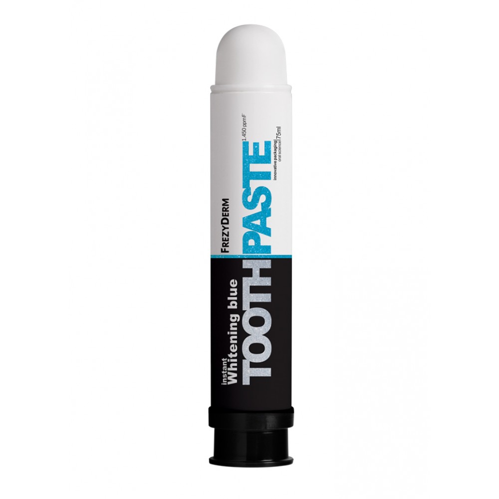  Frezyderm Instant Whitening Blue Toothpaste Οδοντόκρεμα Άμεσης Λεύκανσης, 75ml Στοματική φροντίδα