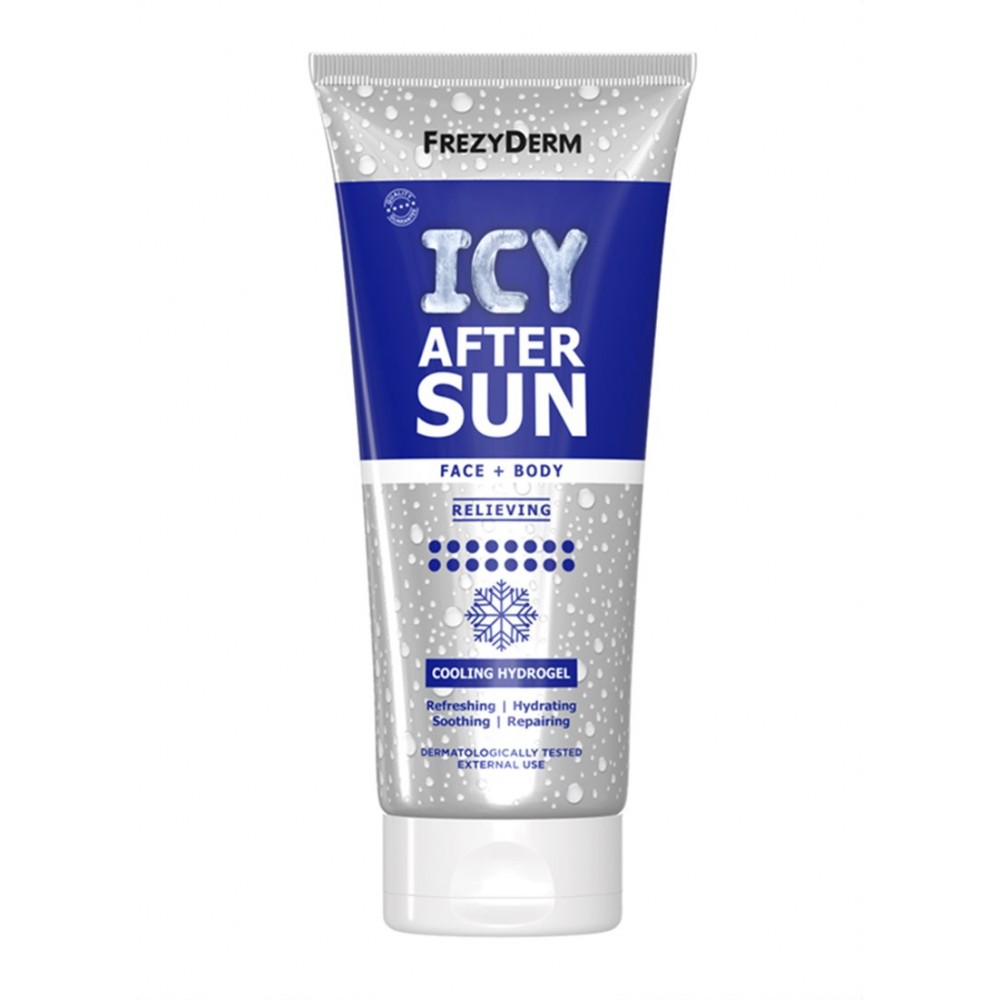 FREZYDERM Icy After Sun 200ml – Ανακούφιση & Βαθιά Ενυδάτωση μετά την Έκθεση στον Ήλιο Αντηλιακά