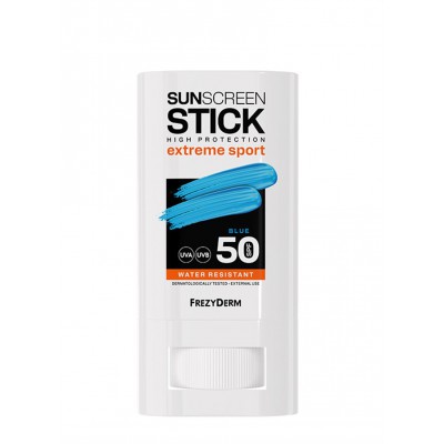 Frezyderm Extreme Sport Blue SPF50 20ml – Αντηλιακό Stick Προσώπου