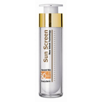 Frezyderm SUN SCREEN VELVET FACE SPF 50+ 50ml στο Sefrodizo.gr – Υψηλή Προστασία