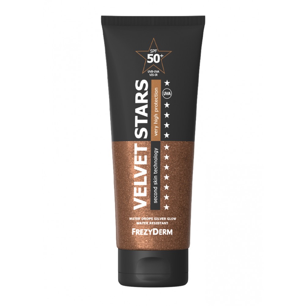 Frezyderm Velvet Stars Sun Screen SPF 50+ 175ml – Υψηλή Αντηλιακή Προστασία για Πρόσωπο και Σώμα Αντηλιακά