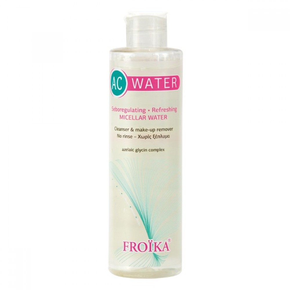 Froika AC Water 200ml – Καθαριστικό Νερό για Λιπαρές & Ακνεϊκές Επιδερμίδες Καλλυντικά