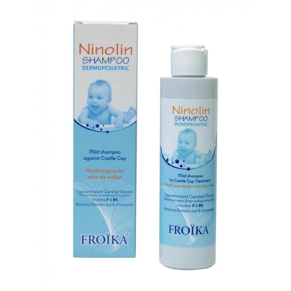 FROIKA Ninolin Shampoo 125ml – Σαμπουάν κατά της Νινίδας για Βρέφη & Παιδιά Φροντίδα μωρού