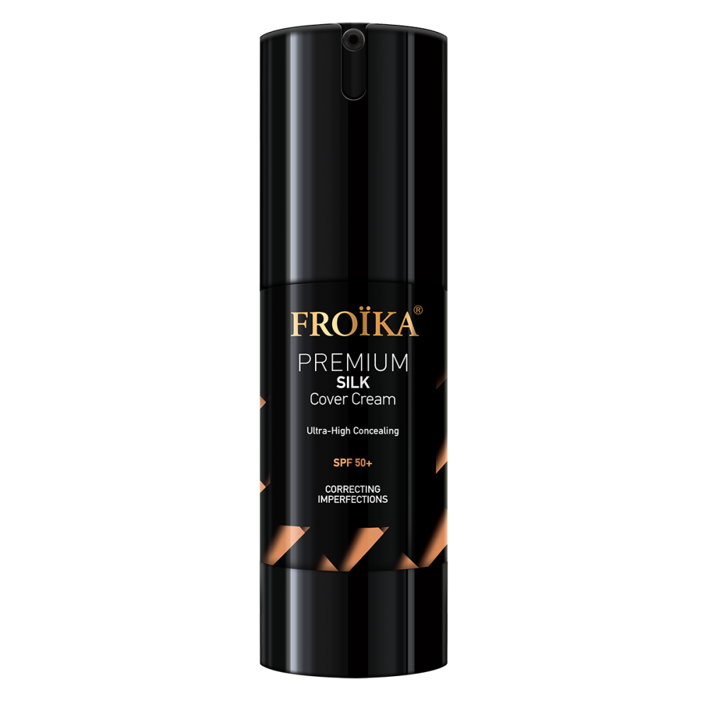 Froika Premium Silk Cover Cream 30ml – Έγχρωμη Κρέμα Προσώπου με Αντιηλιακή Δράση & Αψεγάδιαστη Κάλυψη Καλλυντικά