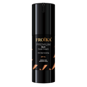 Froika Premium Silk Cover Cream 30ml – Έγχρωμη Κρέμα Προσώπου με Αντιηλιακή Δράση & Αψεγάδιαστη Κάλυψη Καλλυντικά