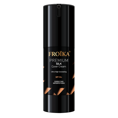 Froika Premium Silk Cover Cream 30ml – Έγχρωμη Κρέμα Προσώπου με Αντιηλιακή Δράση & Αψεγάδιαστη Κάλυψη
