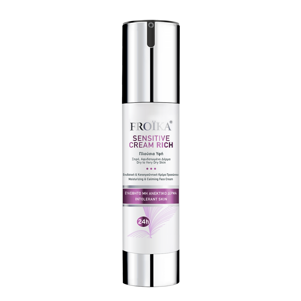 Froika Sensitive Cream Rich 50ml – Εντατική Θρεπτική Φροντίδα για Πολύ Ξηρό & Ευαίσθητο Δέρμα Καλλυντικά