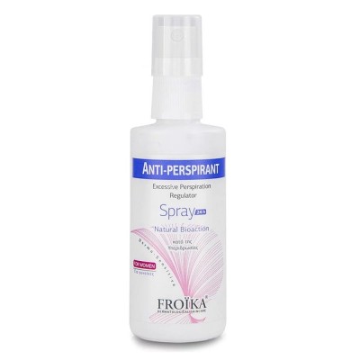 Froika Antiperspirant Spray for Women 60ml – Απαλό Αποσμητικό Spray για 48ωρη Προστασία