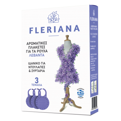 Fleriana Ταμπλέτες Λεβάντας για Ρούχα 3τμχ