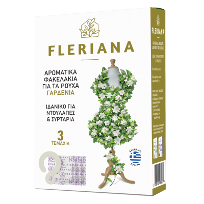 Fleriana Αρωματικά Φακελάκια Gardenia για Ρούχα 3τμχ
