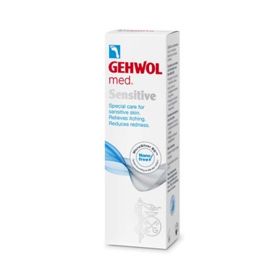 Gehwol Med Sensitive 75ml – Κρέμα Ποδιών για Ευαίσθητο, Αντιδραστικό & Ατοπικό Δέρμα με Προστατευτική Δράση