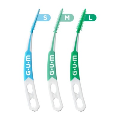 GUM 651 Soft Picks Advanced Large 30τεμ – Προηγμένα Μεσοδόντια Βουρτσάκια Χωρίς Μέταλλο για Καθημερινή Φροντίδα