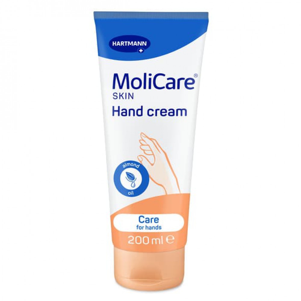 HARTMANN MoliCare® Skin Hand Cream 200ml – Ενυδατική Κρέμα Χεριών για Ξηρή Επιδερμίδα Περιποίηση Άκρων 