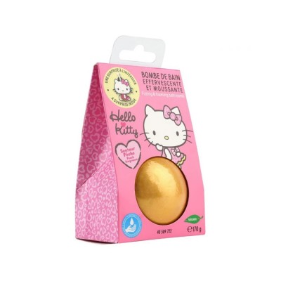 Hello Kitty Bath Bomb 170g – Μπάλα Μπάνιου για Χαλάρωση με Άρωμα & Στυλ Hello Kitty