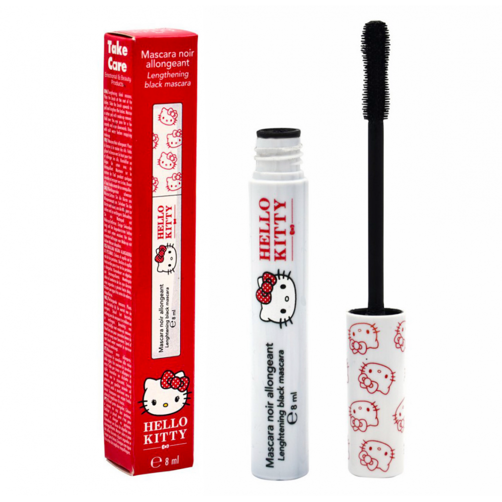 Hello Kitty Μάσκαρα Noir 8ml – Βλεφαρίδες με Όγκο, Ένταση &... Κουκλίστικη Διάθεση! Καλλυντικά
