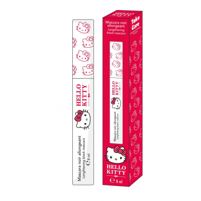 Hello Kitty Μάσκαρα Noir 8ml – Βλεφαρίδες με Όγκο, Ένταση &... Κουκλίστικη Διάθεση!