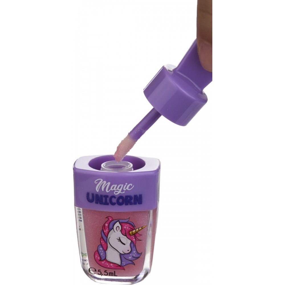Hello Kitty & Friends Unicorn Lip Gloss Φράουλα 5,5ml – Λάμψη, Άρωμα & Μαγεία στα Χείλη! Καλλυντικά