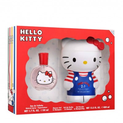  Hello Kitty Παιδικό Σετ Αρώματος EDT 50ml & Αφρόλουτρο 400ml – Άρωμα και Φροντίδα με Στυλ!