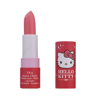 Hello Kitty Lip Balm Φράουλα 3,8g – Γλυκιά Ενυδάτωση για Παιδικά Χείλη με Άρωμα Hello Kitty!