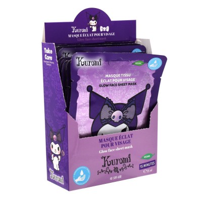 Hello Kitty & Friends Glow Face Mask Kuromi 25ml – Μάσκα Λάμψης για Fun Περιποίηση & Glowy Επιδερμίδα