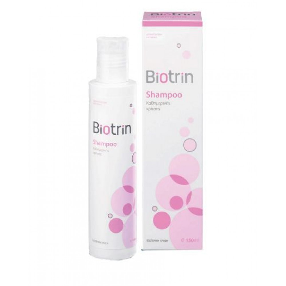 Biotrin Σαμπουάν Ήπιας Καθημερινής Χρήσης 150ml Φροντίδα μαλλιών