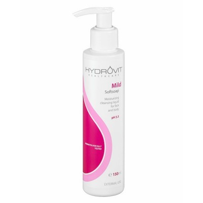 Hydrovit Mild Softsoap 150ml – Καθαρισμός Χωρίς Σαπούνι, Με Απόλυτο Σεβασμό στην Επιδερμίδα