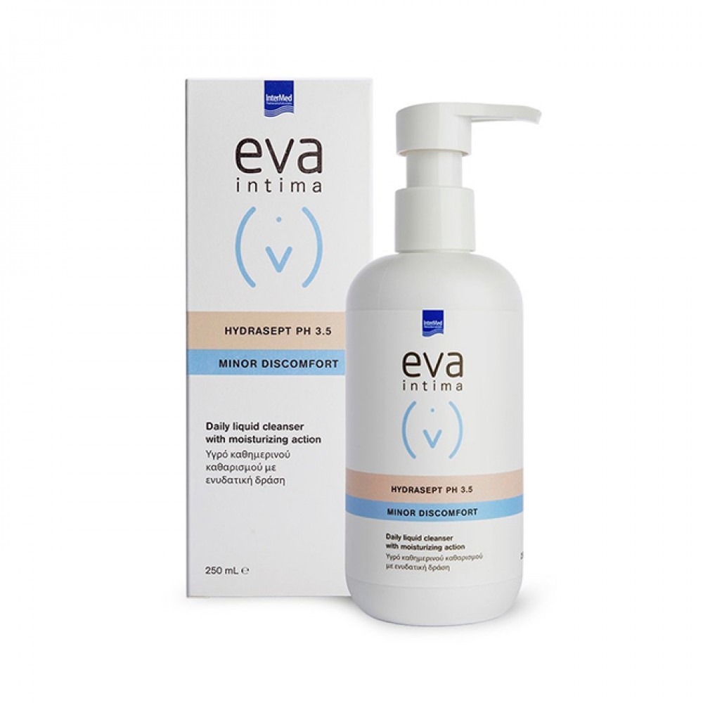 Intermed Eva Intima Hydrasept Ενυδατικό Υγρό Καθημερινού Καθαρισμού της Ευαίσθητης Περιοχής 250ml Ευαίσθητη Περιοχή 