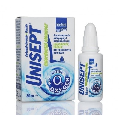 Intermed Unisept Interdental Cleanser Καθαρισμός και φροντίδα μεσοδόντιων διαστημάτων, 30 ml