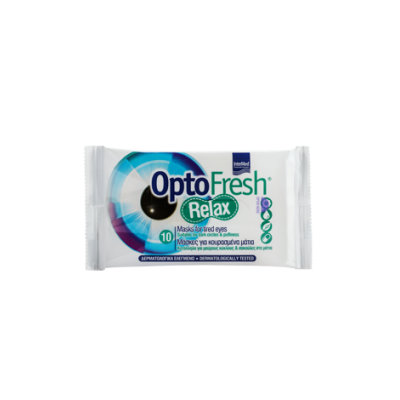 Intermed OptoFresh Relax Μάσκες για Κουρασμένα Μάτια 10τμχ – Ανακούφιση, Ενυδάτωση & Απόλυτη Χαλάρωση