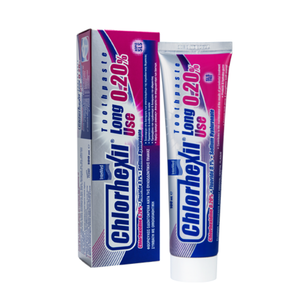 Intermed Chlorhexil 0.20% Toothpaste 100ml | Οδοντόκρεμα για Ούλα & Πλάκα | Αγορά Online Στοματική φροντίδα