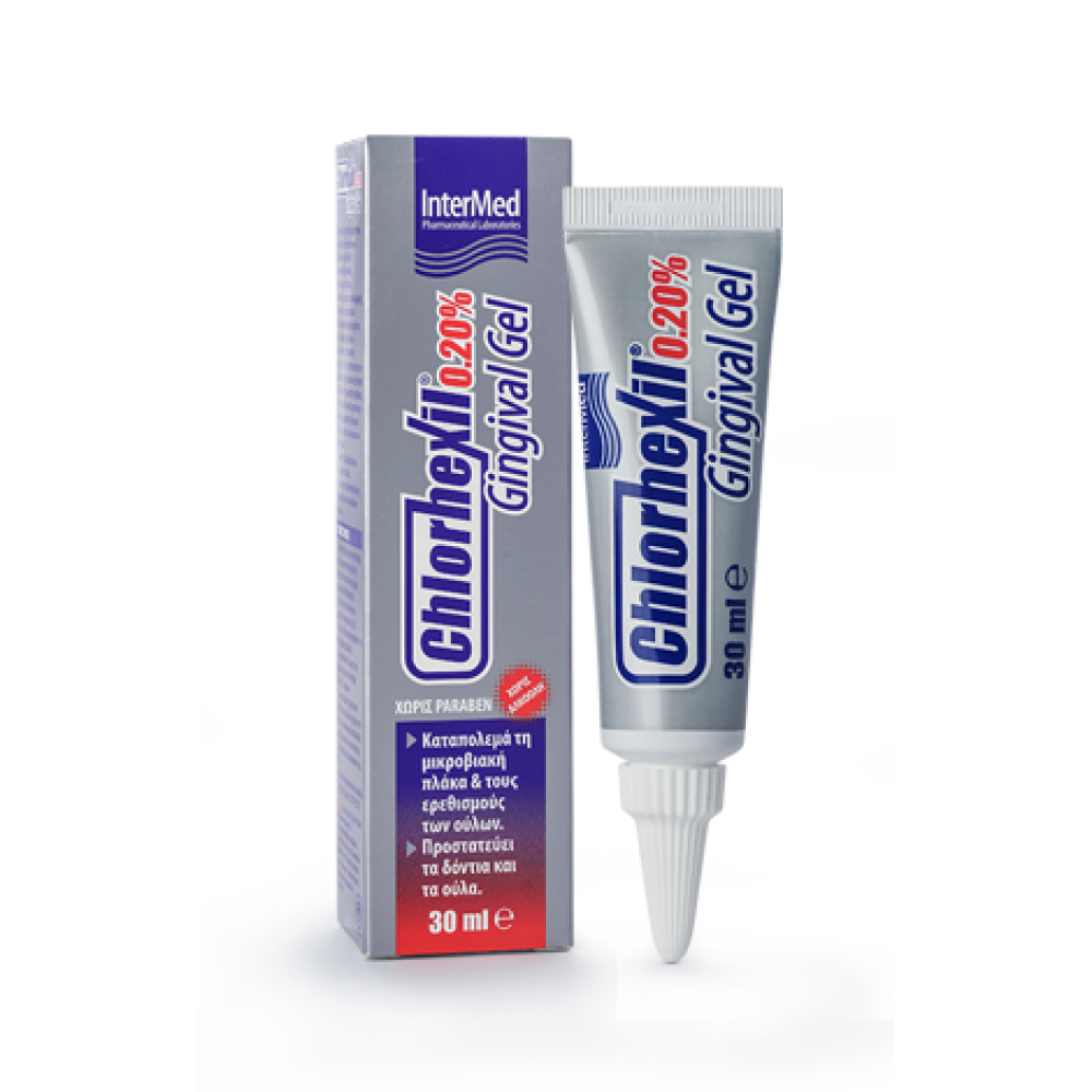 Intermed Chlorhexil Gingival Gel 0.20% – Στοματικό Gel για Ούλα | 30ml Στοματική φροντίδα